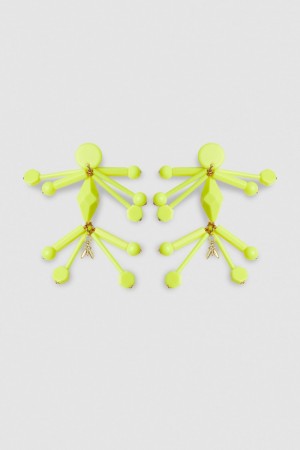 Patrizia Pepe Earrings With Techno Pop Fly Appliqué Galbeni | 475VGWDSB