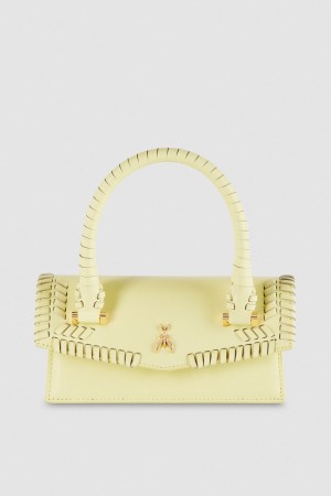 Patrizia Pepe Fly Bamby Handcraft Galbeni | 974WMJXOQ