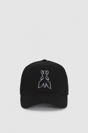 Patrizia Pepe Fly Baseball Cap Negrii | 239SXUYMI