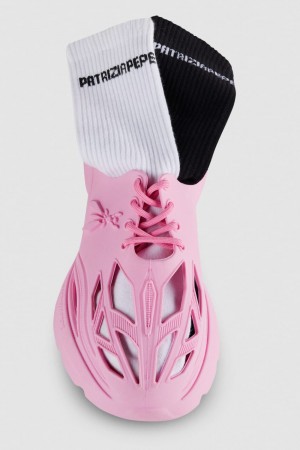 Patrizia Pepe Gummy Pepe Sneakers Roz | 153OUNWAM