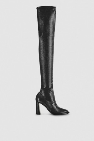 Patrizia Pepe Heeled Boots Negrii | 864LEVBQP