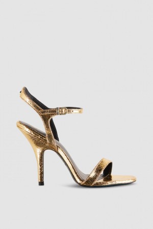 Patrizia Pepe Heeled Leather Sandals Y459 | 125JXQZFN