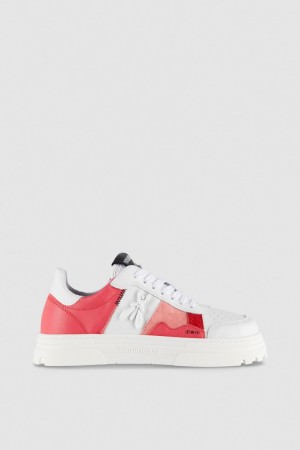 Patrizia Pepe Leather Sneakers Albi | 429IQXTVY