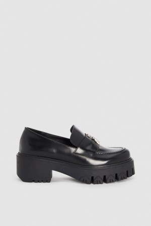 Patrizia Pepe Loafers Negrii | 543QJHFUE