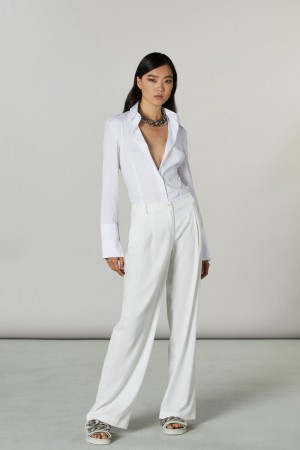 Patrizia Pepe Long-sleeved Shirt Albi | 507PNETOG