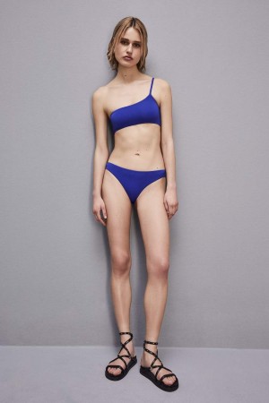 Patrizia Pepe Low-rise Bikini Bottoms Albastri Deschis | 947HZAXVU
