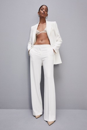 Patrizia Pepe Men's Cut Pants Albi | 082NKZQDH