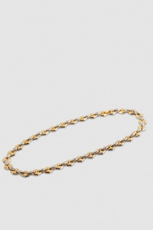 Patrizia Pepe New Chain Brass Belt Argintii | 832AEPSMW