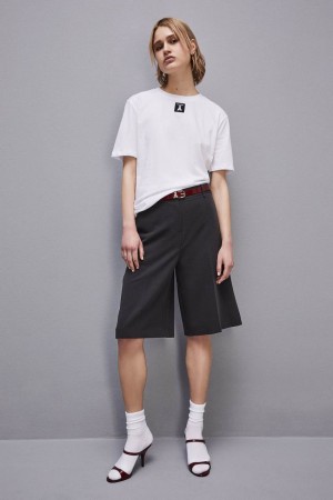 Patrizia Pepe Organic Cotton T-shirt Albi | 279SLJDGA
