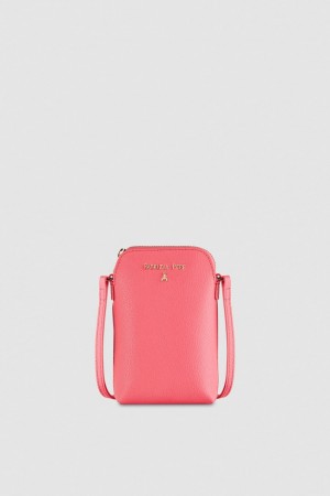 Patrizia Pepe Phone Holder With Shoulder Strap Roz | 390DLCFUN